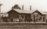 Bahnhof von Kettwig 1876