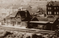 Bahnhof von 1886